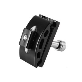 YdseozOA Bicycle Single Nail Sitting Rod Clamp Head Cycling Seat Tube Head Saddle Tube Joint Seat Tube Joint Repair Parts Seatpost Clamps Head （Black）