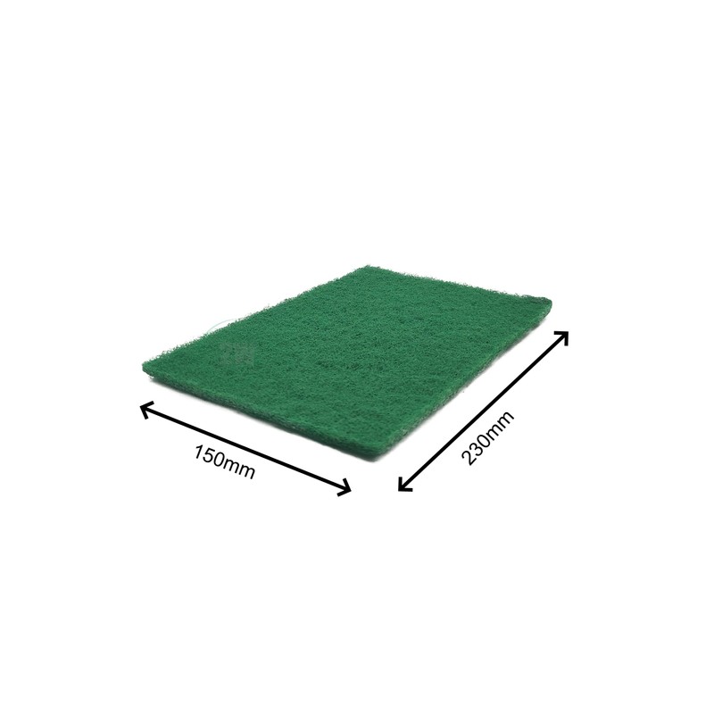 2W Sanding Fleece Sheet 150 mm x 230 mm Green