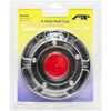 CHR3434024 Chrome 6 Hole Hub Cap with Side Fill Plug