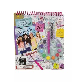 Project Mc2 S.T.E.A.M. Project MC2 Paintfolio 9 Watercolor Paints 10 Posters for Kids 6+ yrs