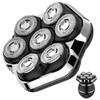 ETENTOUS 7D Magnetic Replacement Shaving Head, Wet & Dry Shaver