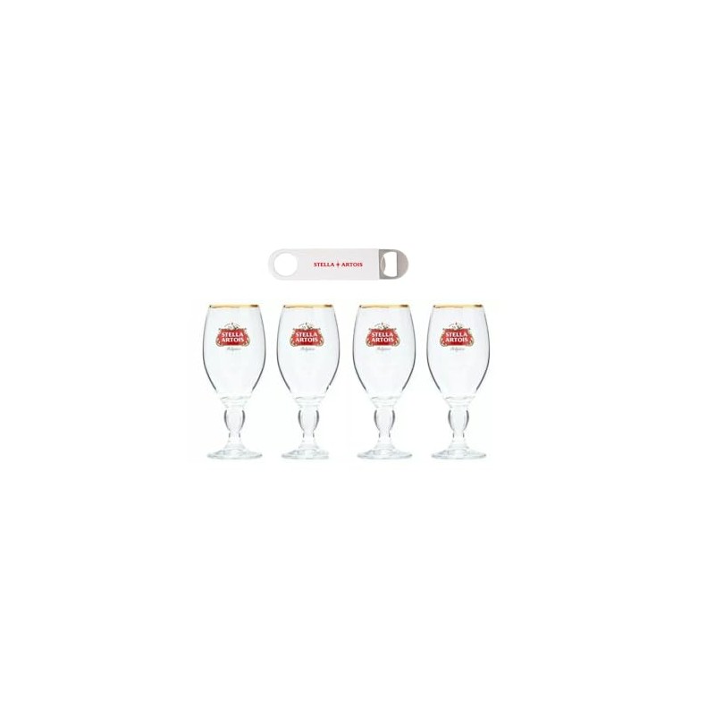 Stella Artois Signature Chalice w/Bottle Opener - 33 CL -