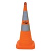 Aervoe Industries Collapsible 18-Inch Safety Cones (Orange/Yellow)