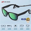 Rivbos RBK004 Kids’ Sunglasses, Polarized Lenses, Rubber Frame, UV Protection