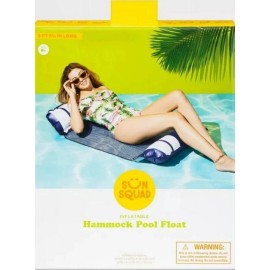 Sun Squad (Target) Inflatable Hammock Pool Float 3’5” Long 27” Wide BRAND NEW