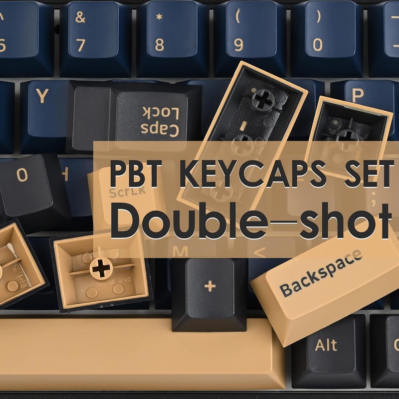 170 teclas PBT doble disparo teclas personalizadas para juegos, guerrero