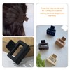 Healvian 4pcs Non-slip Square Matte Hair Claw Clips for Thick
