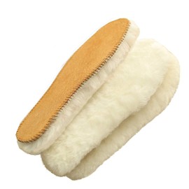 Genius Australian Sheepskin Insole, Extra Thick and Warm Wool Insole, Women Men Replacement Insole (8 M US Women)