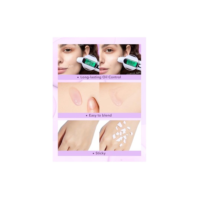 SHEGLAM Prebase Hidratante Good Grip Con Control De Aceite Gel