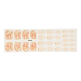 ZINIPIN FA00203 Just Stick Foot Nail Seal White Pink Shell