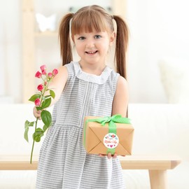 JUESMOS Happy Mother's Day Stickers 60PCS Mothers Day Gift Stickers 1.5" Round Mothers Day Labels Sticker Floral Gifts Tag Sticker for Envelope Seals Cards Mother’s Day Party Favor Decor