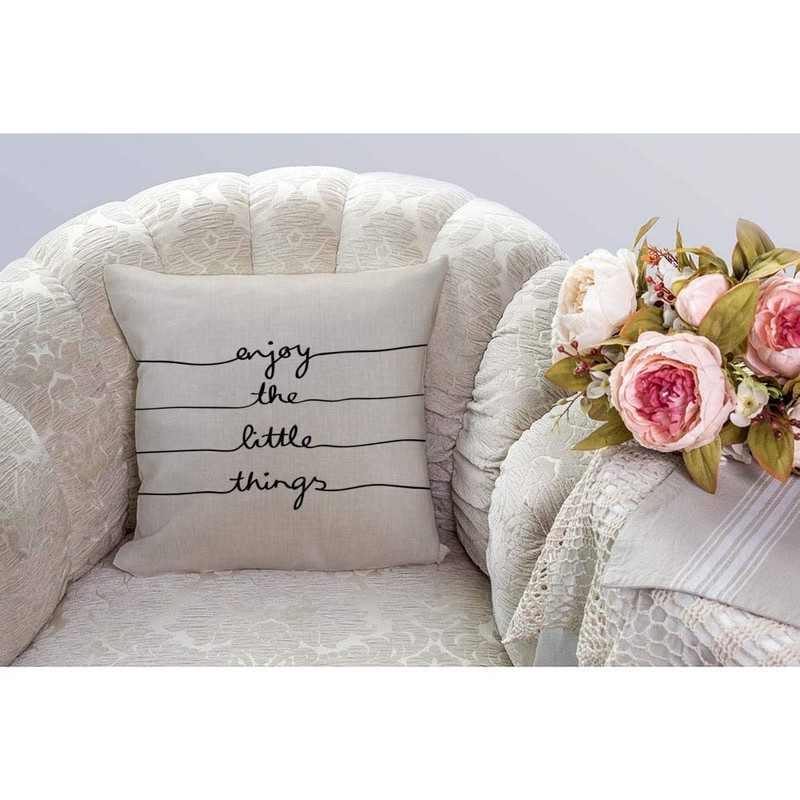 HGOD DESIGNS - Funda de cojín cuadrada con cierre de