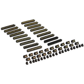 Price Cube (Medium) Black/Gold Letters