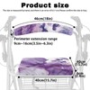 LedBack Rollator Walker Accessories for Walkers Purple Butterfly Marble Walker