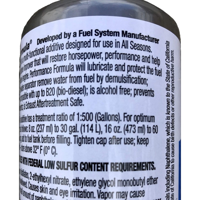 Stanadyne Performance Formula Diesel Fuel Additive - Pack of 4