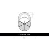 Oblack Trucker Cap Children's Classic Baseball Cap Boys with Mesh