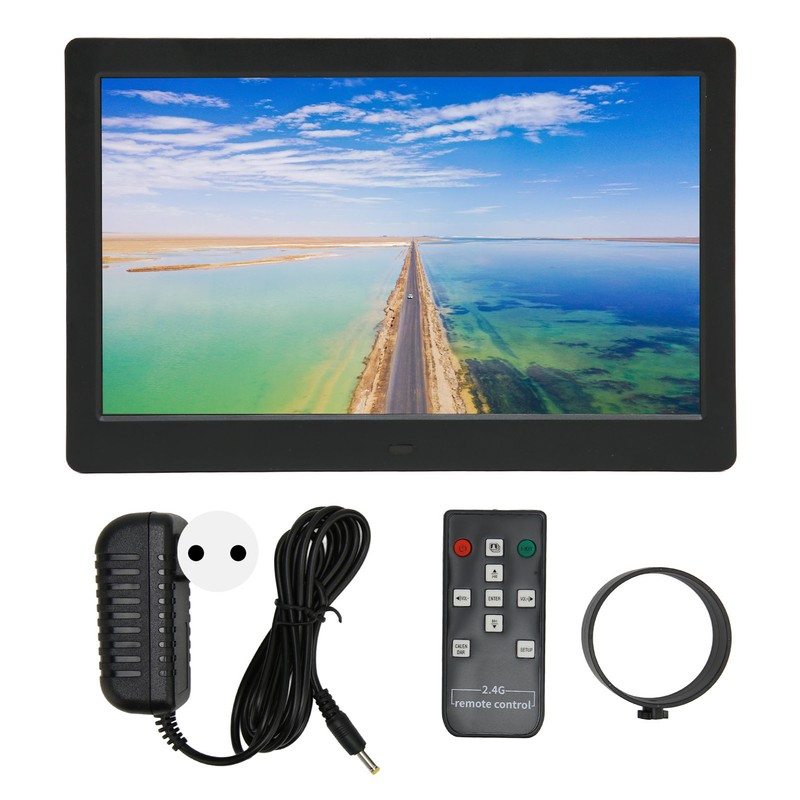 Digital Photo Frame 10 Inch Stereo Support Memory Card 2.4G
