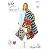 Stylecraft Double Knitting Pattern 9528-2 Crochet Designs for Boho Blanket
