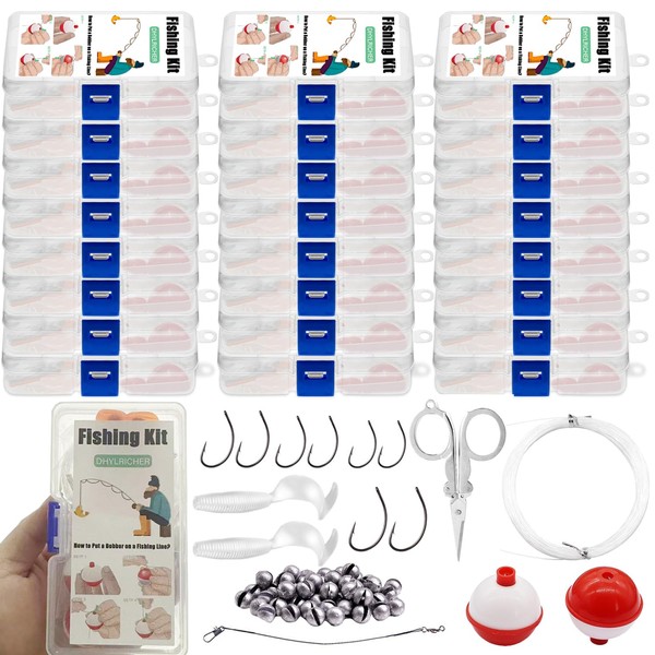Compact Mini Fishing Kits Bulk – Emergency Survival Fishing Tackle