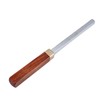 Guitar Fret Crowning File Chrome Plated Solid Wood Handle Fret
