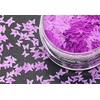 Nail Art Neon Matte Butterflies Glitter Sequins 3mm 2g (503