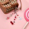 WEWAYSMILE 2 Pcs Cute Cherry Keychain for Women Purse Charms