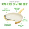 GreenLife Soft Grip 1QT and 2QT Saucepan Set, Healthy Ceramic