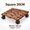 Rolling Plant Stand for Indoor and Outdoor Potted Plants –
