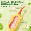 Juego de 3 Cepillo de Dientes para BEbe, Cepillo de