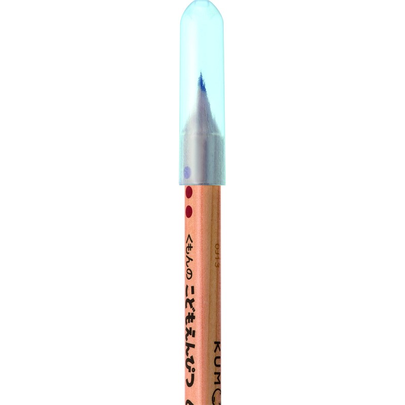 Kumon KUMON Children's Pencil 6B x 1, Triangle Pencil Cap