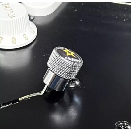 Kinnatone U.S. Army Guitar Switch Tip Chrome For Fender Style 3 Or 5 Way Blade