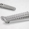 FOVPLUE Front Foot Peg Kit, Left and Right Driver/Rider Footrest