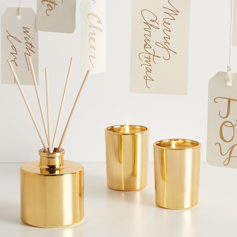 Thymes Frasier Fir Reed Diffuser Set – Includes Reeds, Fragrance