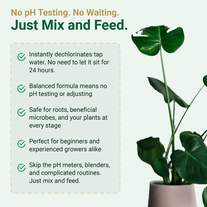 500ml Gold Leaf All-in-One Liquid Fertilizer – pH Balanced, Instantly