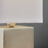MiniSun | Modern Brushed Chrome Cube Design Touch Table Lamp