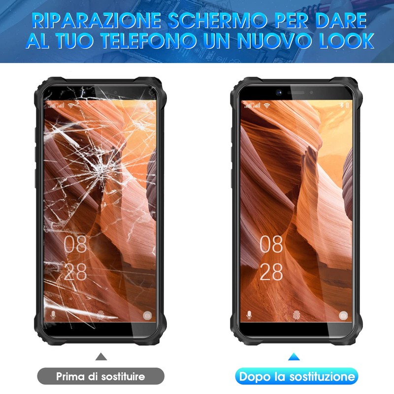 ARSSLY LCD for Oukitel WP5 / WP5 PRO Screen for