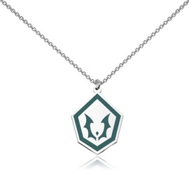 WUSUANED Cartoon Horde Symbol Necklace Cartoon Inspired Jewelry Cartoon Character Lover Gift She Ra Fan Gift (Cartoon Horde Symbol Necklace)