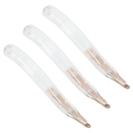 PATIKIL Staple Remover, 3 Pack Magnetic Staple Puller Desktop Removal Tool Cutting Tool for Office Home, Clear