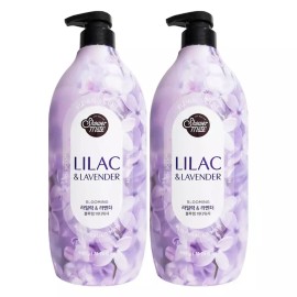 Shower Mate 샤워메이트 블루밍 바디워시 라일락 라벤더 900g x 2개 Shower Mate Blooming Body Wash Lilac Lavender 900g x 2