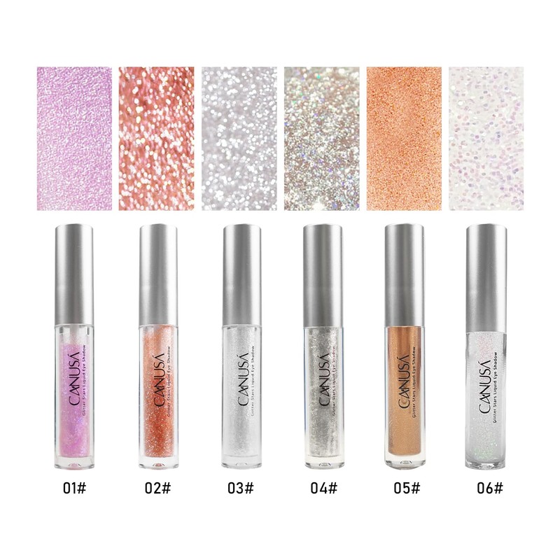 Canusa Liquid Glitter Eyeshadow | Long Lasting | Liquid-type |