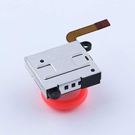 3D Analog Joystick Thumb Sticks Replacement for Switch NS Joy-Con Controller Accessories (Red)
