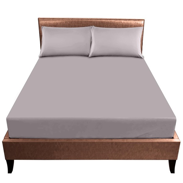 Luxury Elasticated Corner Deep Fitted King Size Sheet, Non Iron