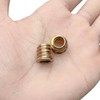 60 PCS Threaded Insert Nuts,Hex Socket Screw-in Nuts for Wooden