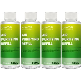 VIKOS Products (4 Bottles) Cat Litter Deodorizer for PETKIT PuraX PuraMax Self-Cleaning Cat Litter Box Odor Eliminator for Strong Odor Remover Litter Box Deodorizer Replaced Odor Removers Refills