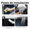 Cinta Protectora Estribo Fibra Carbono Auto Universal 5cm*3m