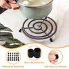 24 Pcs Rubber Feet Pads for Tripods and Electronics