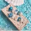 Ocean View Nail Tips - Coffin / 오션뷰 네일팁 -