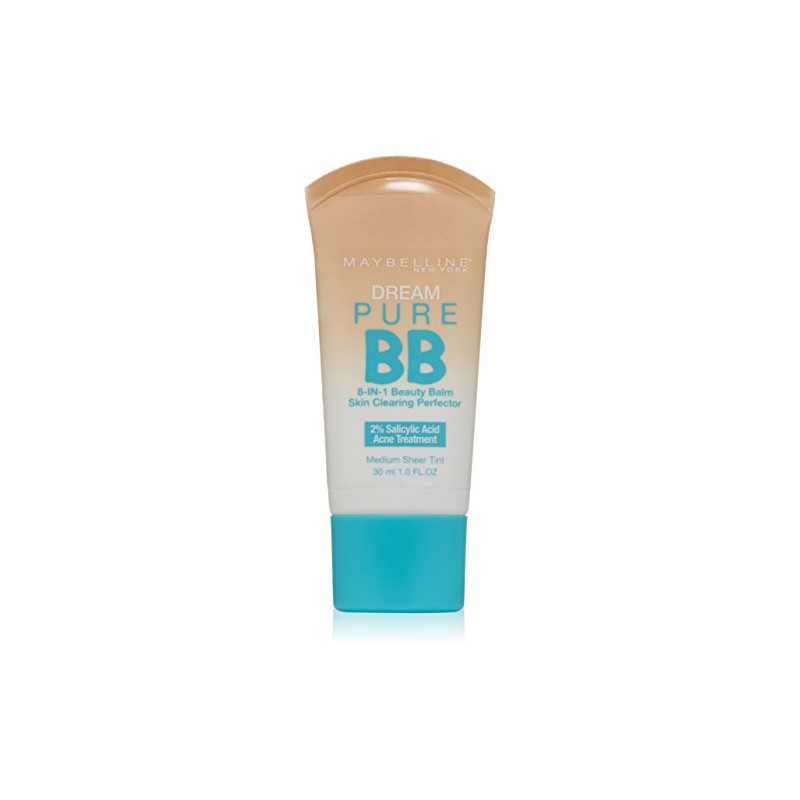 Maybelline Dream Pure BB Cream, Medium, 1 fl. oz. (Packaging