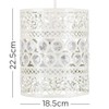 Modern Ornate Drum Shabby Chic Ceiling Pendant Light Shade