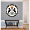 Pennsylvania Dutch Hex Sign Wall Decal - Design 12